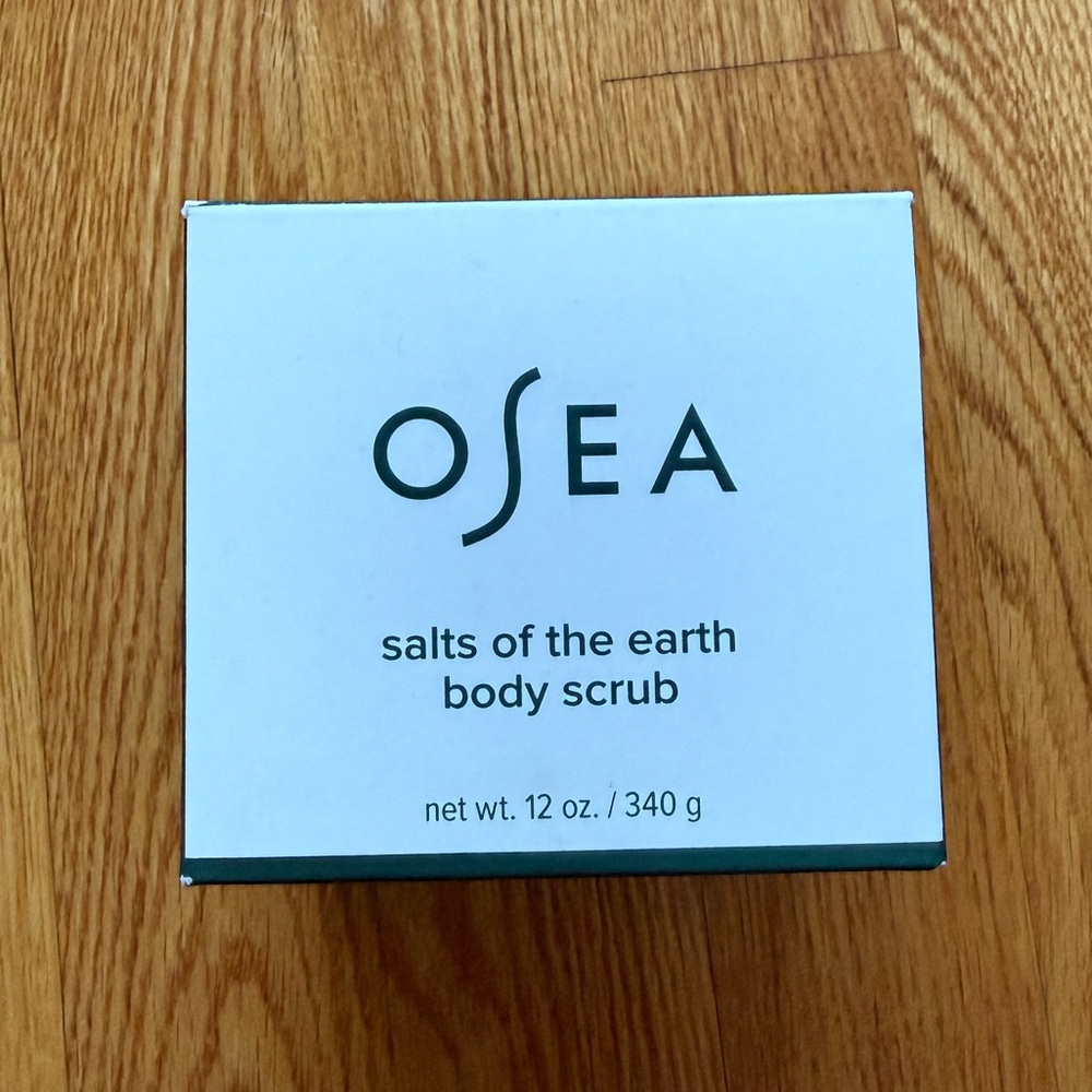 Osea Salts of the Earth Body Scrub — 12oz/340g — NIB with seal